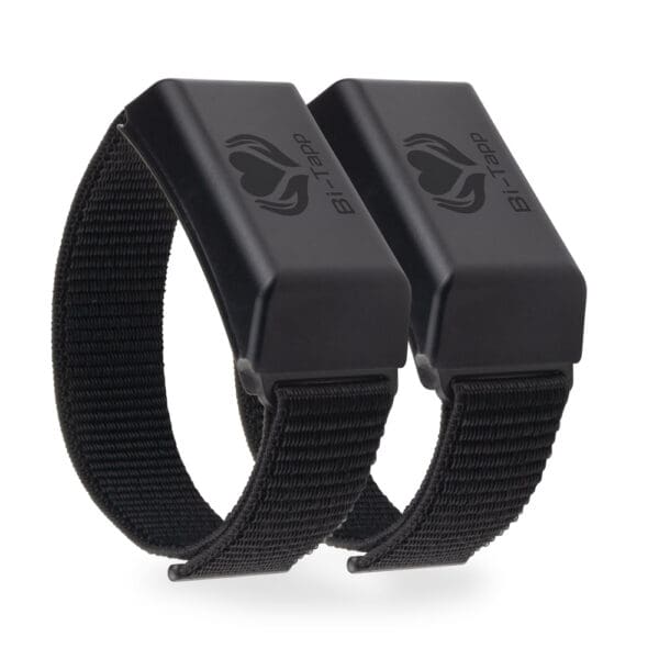 Two Bi-Tapp Black Bands with Black Tappers