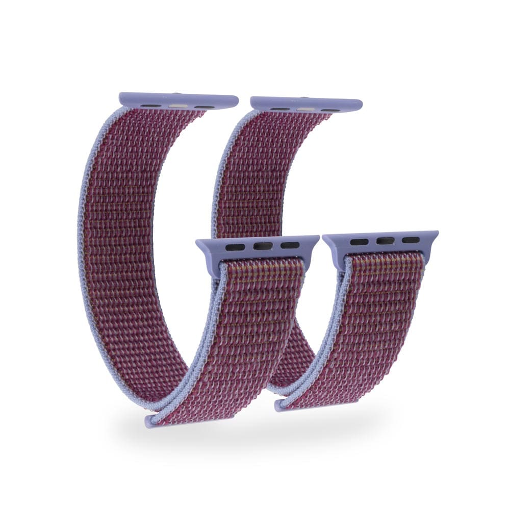 Two Bi-Tapp Purple Bands Curved